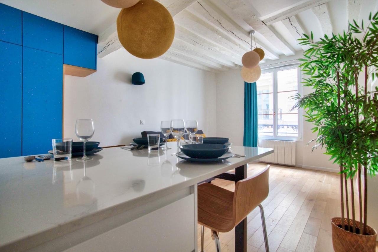 Luxurious 1 Bedroom Louvre Saint Honoré Free Netflix Paris Extérieur photo